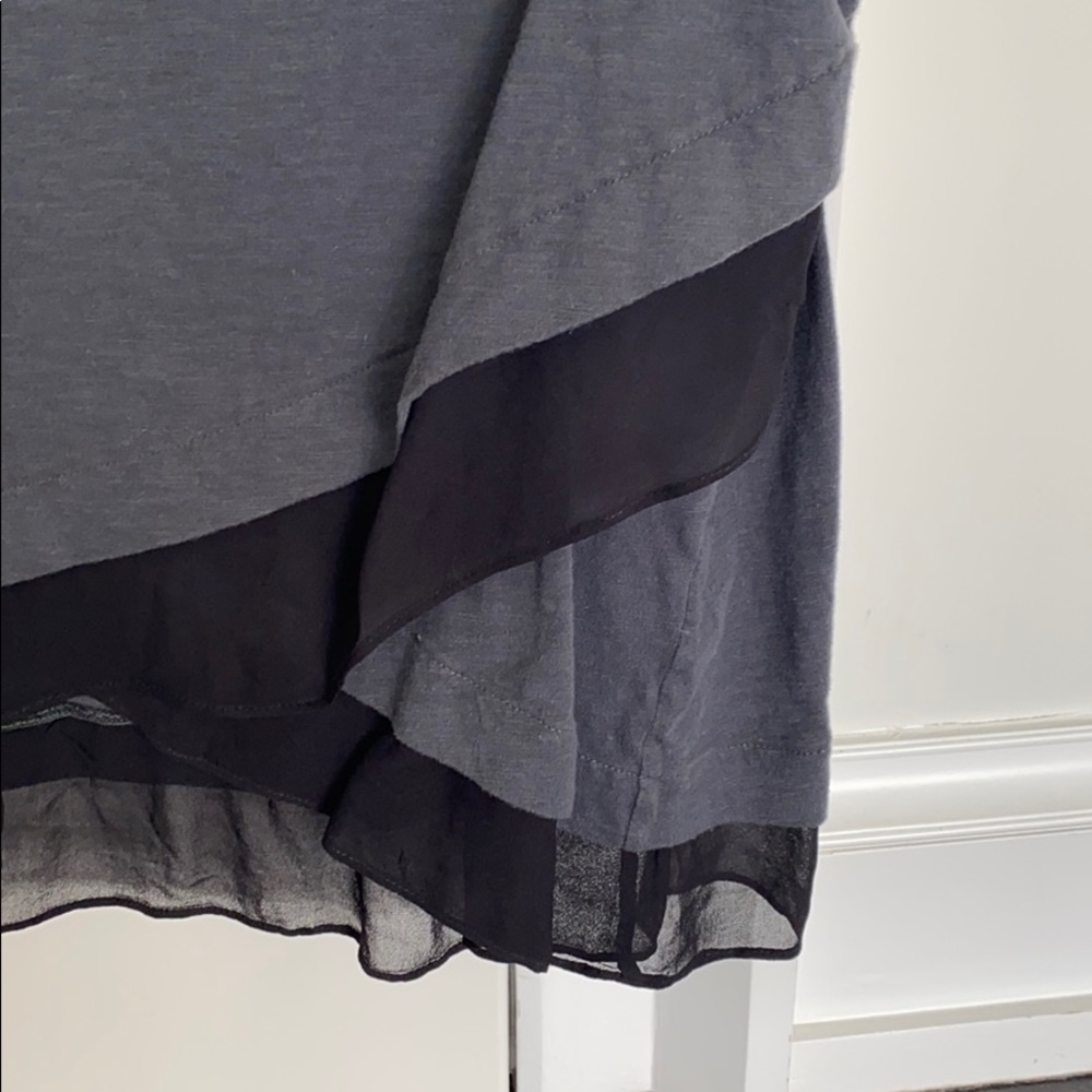 Addison charcoal gray top - Picture 3 of 4